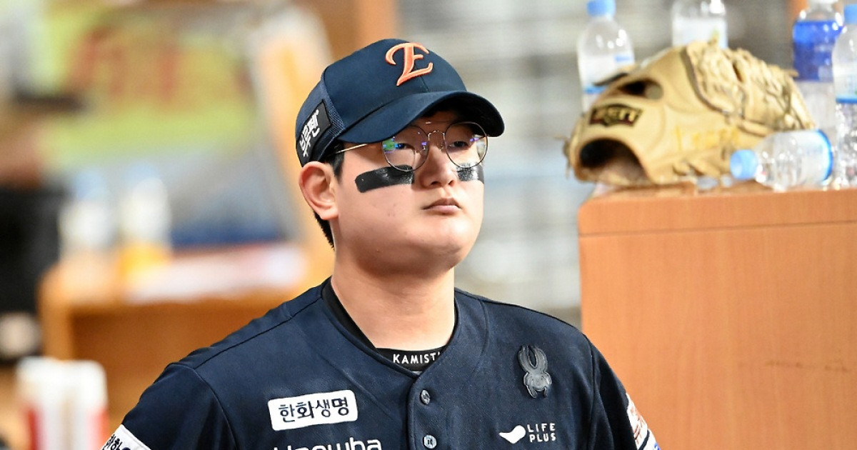 'KS 눈앞에서...' 또다시 무너진 김서현, 1아웃 잡는 동안 동점 3점홈런 허용, 최근 3경기 4피홈런[대구현장]