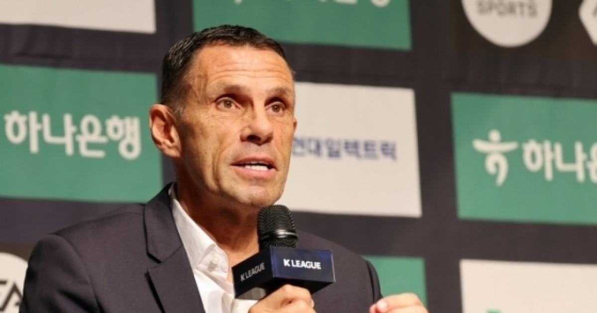 "전북 우승 말고 선덜랜드 잔류" 포옛이 꼽은 '최고 성과' 따로 있었다... 이렇게 솔직담백 "난 구식 감독" [상암 현장]