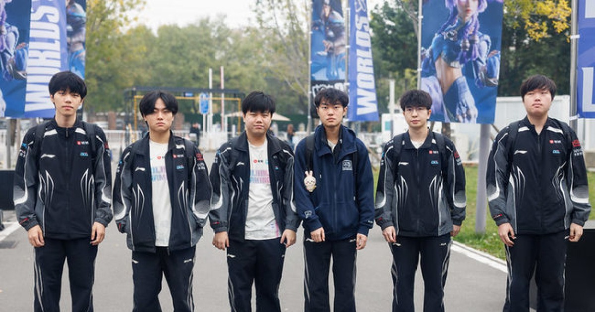 中 BLG , VKS 꺾고 8강 녹아웃 스테이지 진출 [롤드컵]