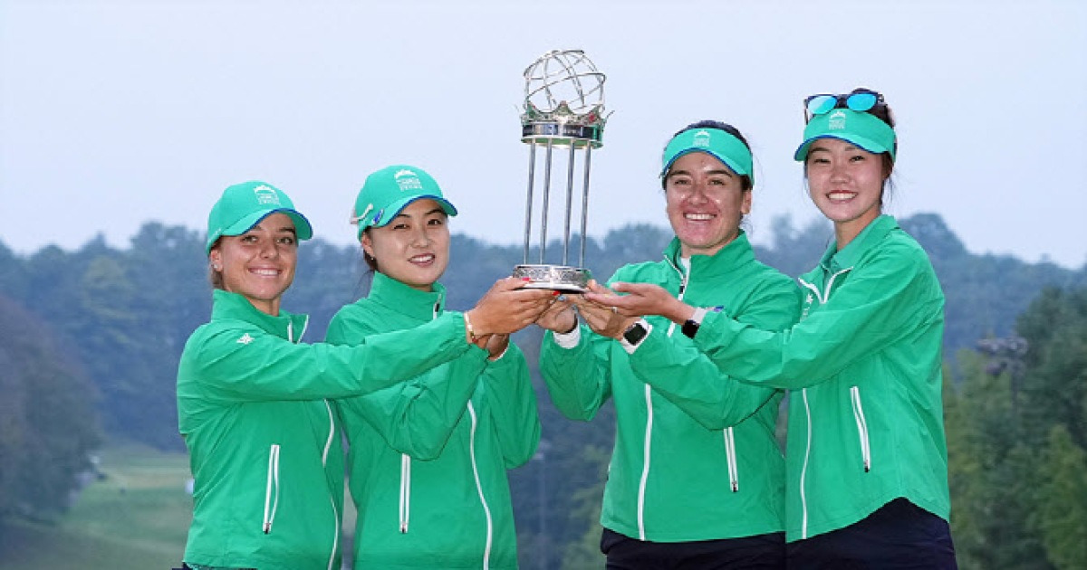 호주, 여자골프 대항전 인터내셔널 크라운 첫 우승…'이민지 MVP'