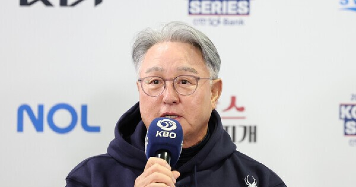 [STN 현장] 한화 김경문 감독 "1차전 우리가 잡으면 한국시리즈 재미있어 질 것"