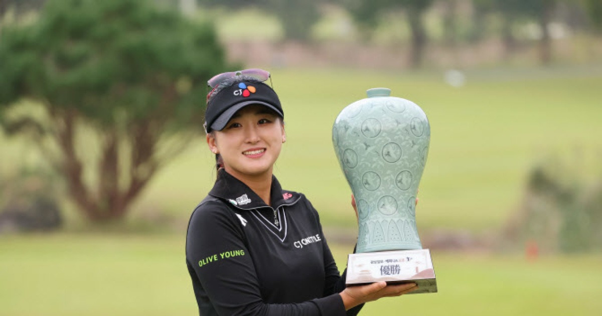 KLPGA 투어 첫 중국 국적 우승 리슈잉, 세계랭킹 138위로 '껑충'