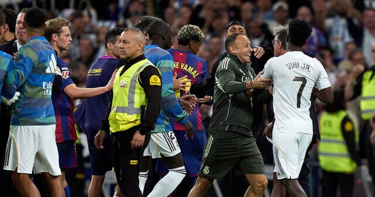 "지금도 떠들어봐" 야말에게 달려들던 비니시우스의 해명, "누군가를 모욕할 의도 아니었다"