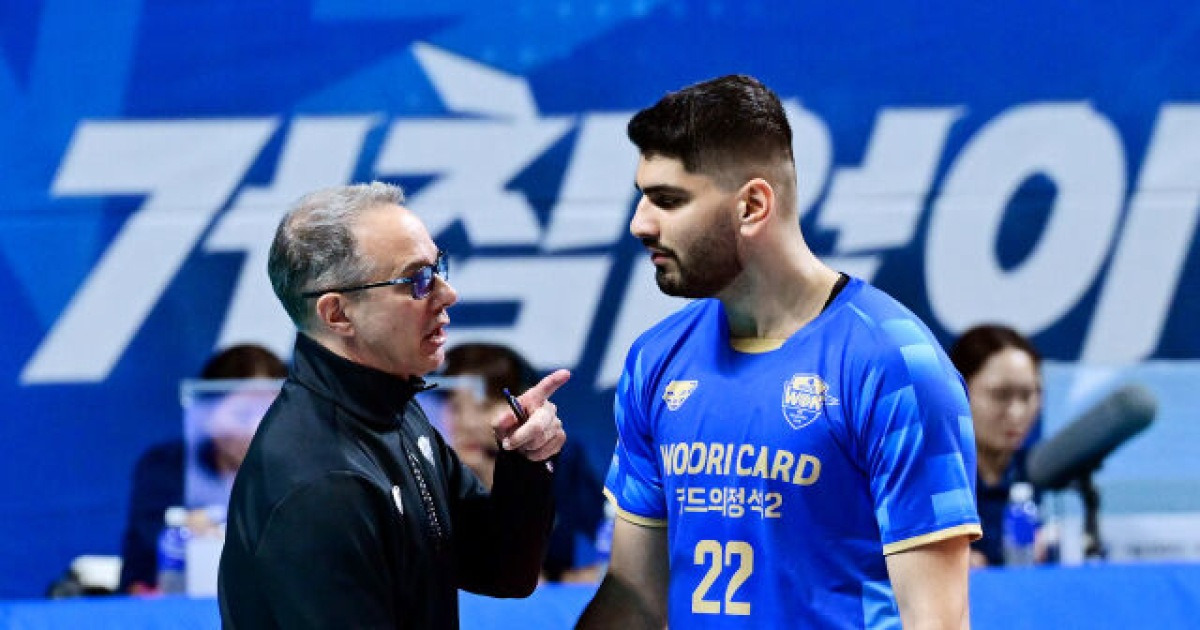 '이럴 수가' 40개 범실 폭탄에도 이겼다? 브라질 감독 어떻게 돌아봤나 "말도 안 되는 범실, 흥분했고 고쳐야 한다" [MD장충]