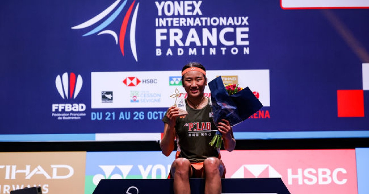 '1039600000원 돌파→30억 6000만원 달성' 여제 안세영, 단일 시즌 9번째 우승으로 BWF 역사 새기다