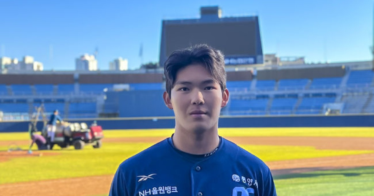 졸업도 안한 고교생이 폴리그 5할 폭격…FA 최원준 떠나면? '창원의 PCA'로 불릴 루키가 기다린다