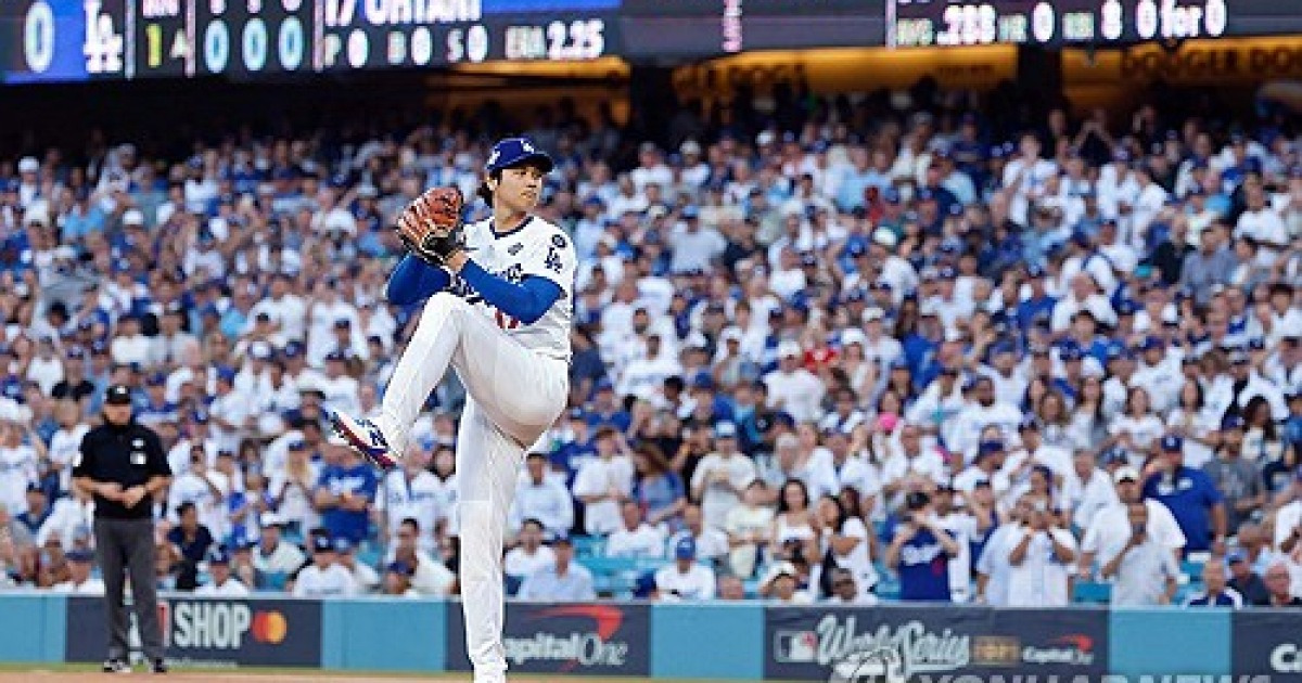 '피곤해 보이는' 오타니, 선발로 1회 무실점-첫타석 볼넷 출루