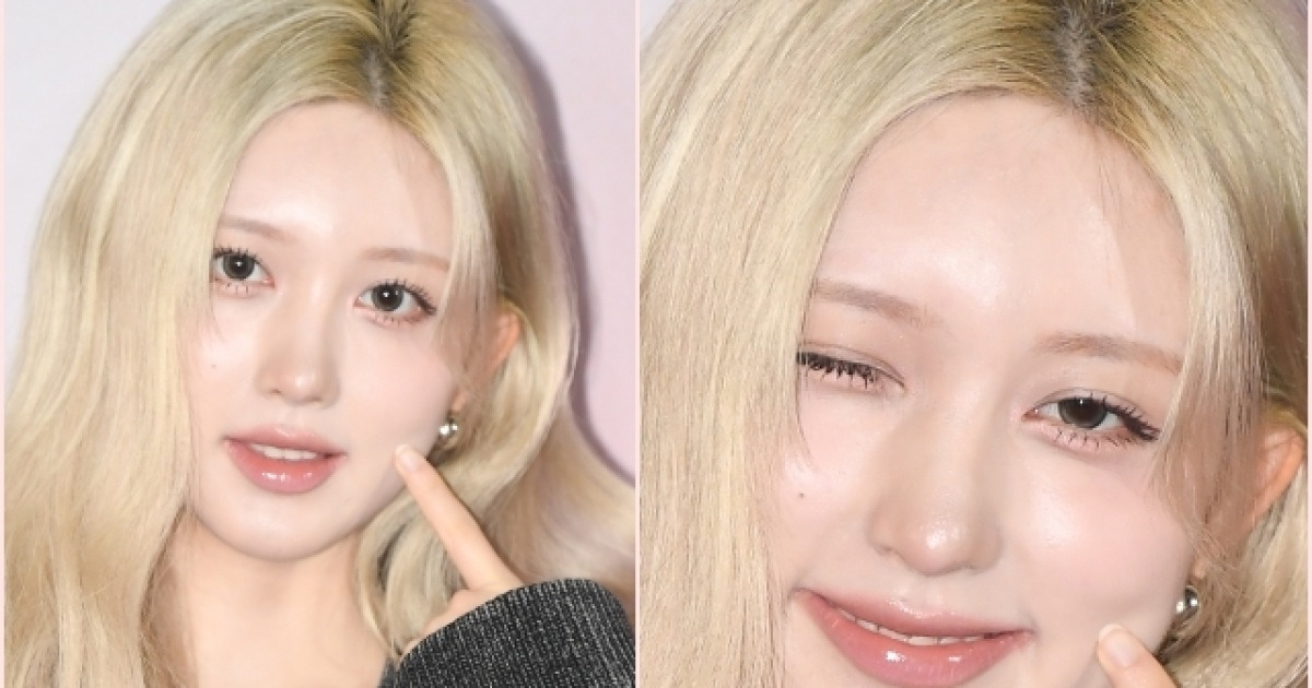 아이브 가을, 흘러내린 니트에 ‘어깨선 예술’ 시크한 반전 매력