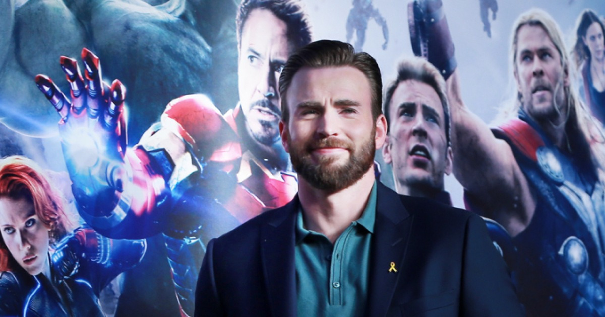 "딸 아빠됐다"… 크리스 에반스, ♥16세 연하 아내 출산