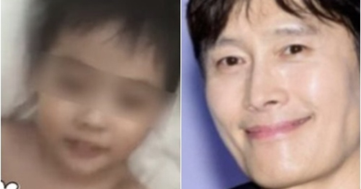 "제가 이병헌씨 아들!" 이민정, '하관 똑닮은子' 추가공개 '화제UP' [핫피플]