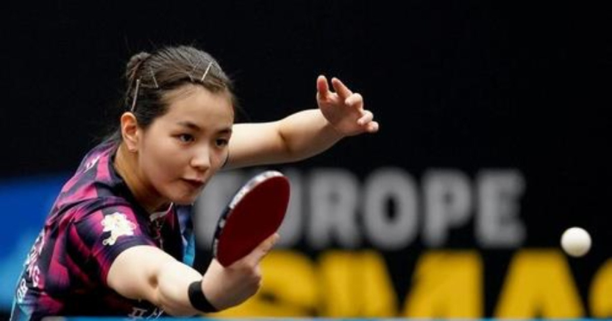 '제2의 신유빈' 세계 36위 김나영, 4위 中 콰이만 격침 파란