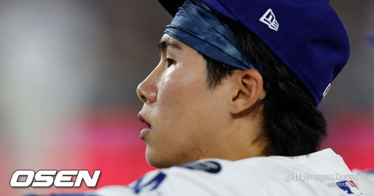 '역시나' 김혜성, 또 벤치 대기다...'타율 8푼' 파헤스 빠졌지만, 로버츠 외면하다. 다저스 라인업 공개
