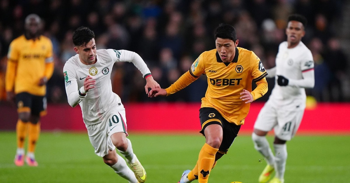 황희찬, 두 달 만에 ‘공격 포인트’…첼시전 시즌 첫 도움 기록했지만 팀은 리그컵 16강 탈락