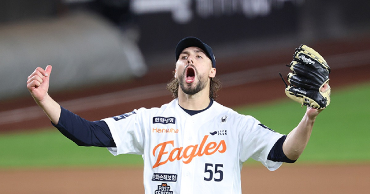 시리즈 동률 노리는 한화, 와이스 KS 4차전 출격…LG는 '부상 회복' 치리노스로 맞불