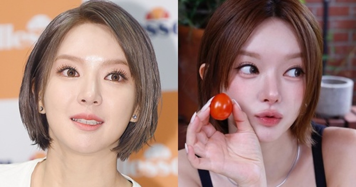 초아, 달라진 얼굴? 성형·AI 보정설 억울해…한 달전 사진까지 '끌올' [엑's 이슈]