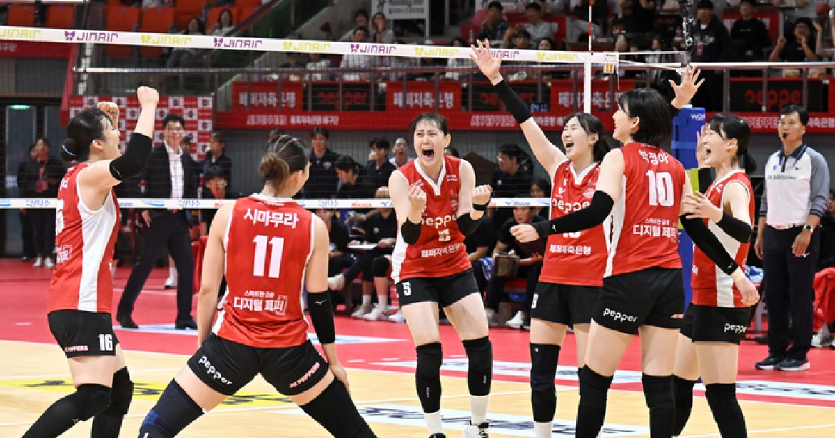 ‘외인 거포’ 조이 없이 챙긴 2승은 값지다, 페퍼저축은행의 달라진 ‘위닝 멘탈리티’