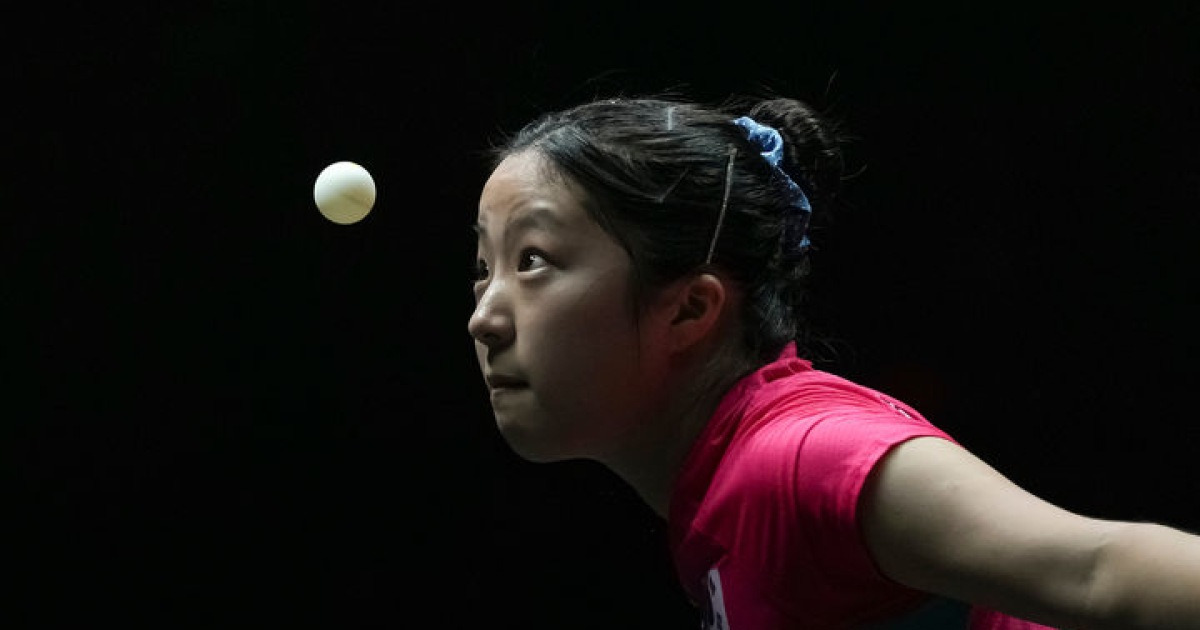 탁구 신유빈, WTT 몽펠리에 대회 16강 진출…장우진은 8강행