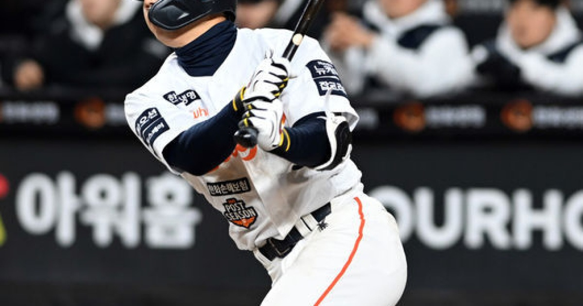 '1승3패 벼랑 끝' 한화 5차전 라인업 발표…PS 첫 안타 이원석, 첫 선발 기회 잡았다 '8번 우익수' [KS5]