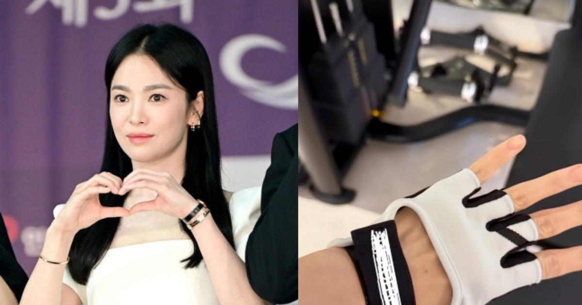 송혜교♥강민경, 선물도 주고받는 사이..탐나는 미녀들의 우정