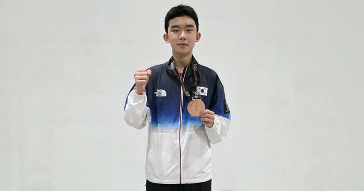 14세 '탁구 천재' 이승수, 아시아청소년대회 단식 동메달