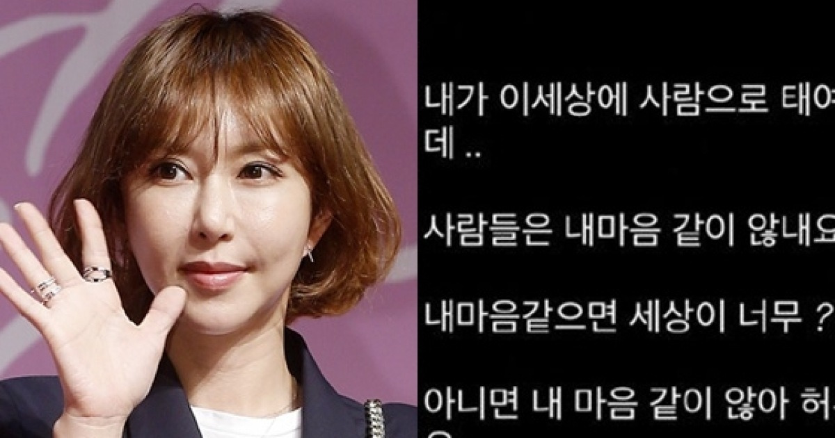 S.E.S. 슈, 술 먹고 글 올렸나? "내 마음 같지 않아 허무"→삭제[스타이슈]