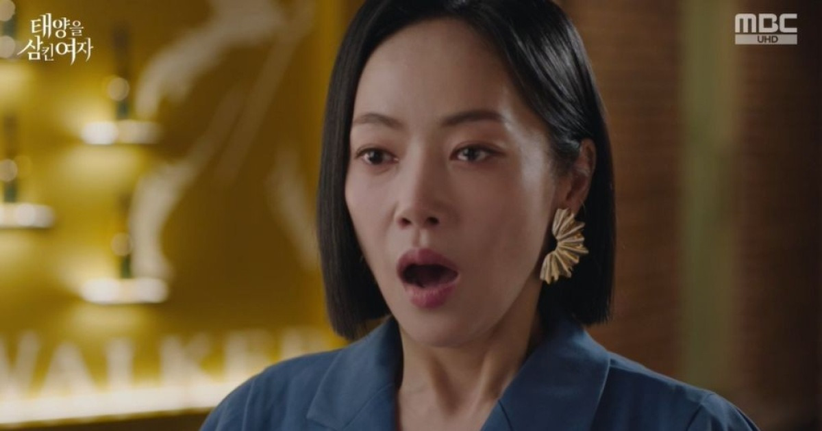 몸싸움까지 벌인 콩가루 집안…윤아정, 이칸희 정체 알고 '충격' ('태양을 삼킨') [종합]