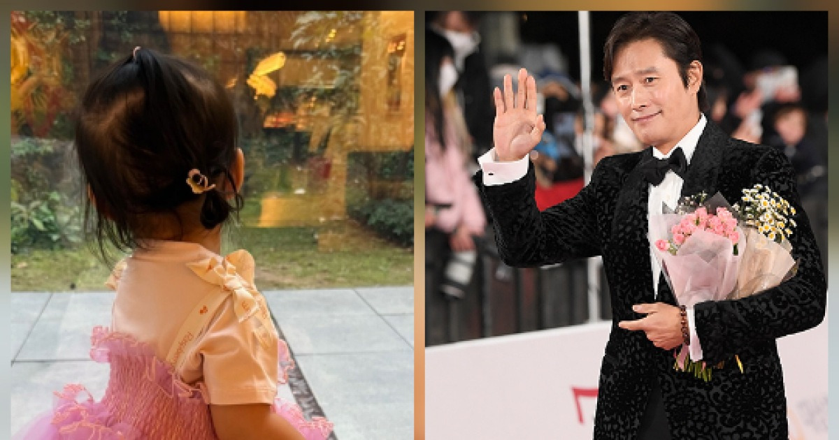 이민정, 딸 서이 ‘집에서도 드레스’…이병헌이 본 레드카펫 DNA 그대로