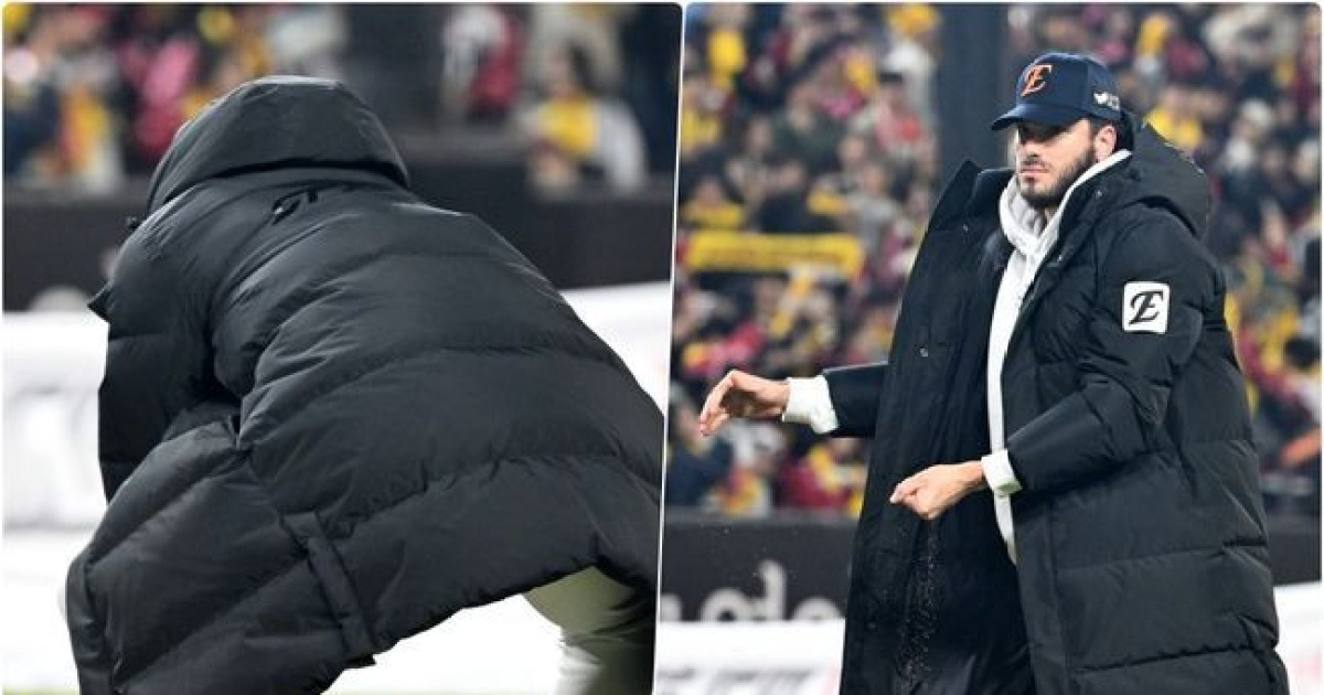 독수리 군단과 이별 암시? 준우승 순간 한 시즌 울고 웃었던 마운드 흙 챙긴 폰세 [이대선의 모멘트]