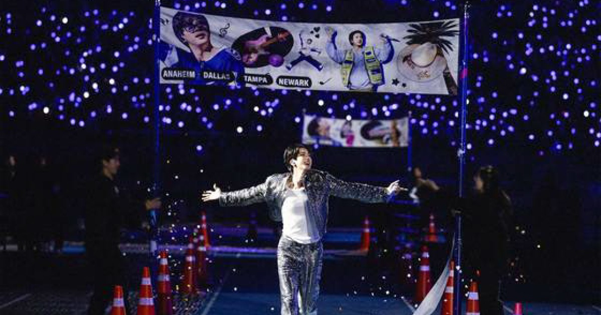 BTS 진, 솔로 투어 피날레…전 세계 10개 도시서 20회 공연