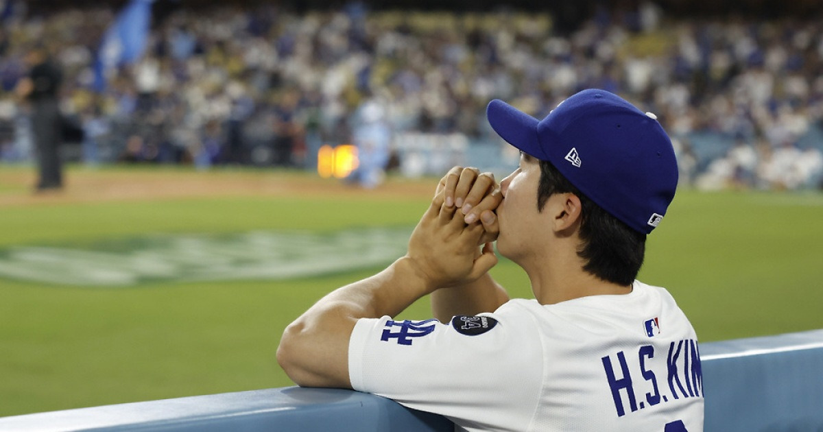 '대서특필' 김혜성, '웃음' 이용만 당하고 끝나나…선발까지 안 바란다, 한번은 꿈의 무대 밟을까