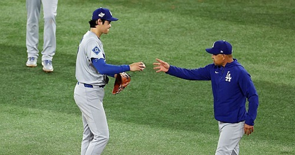오타니 3점홈런맞고 강판, 벤치 클리어링 발생… 뜨거운 WS 7차전