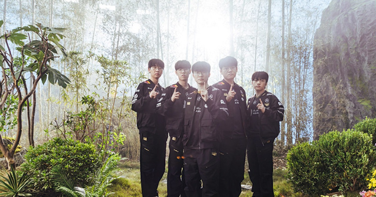 월즈 2025 T1 대 TES 경기 스틸컷