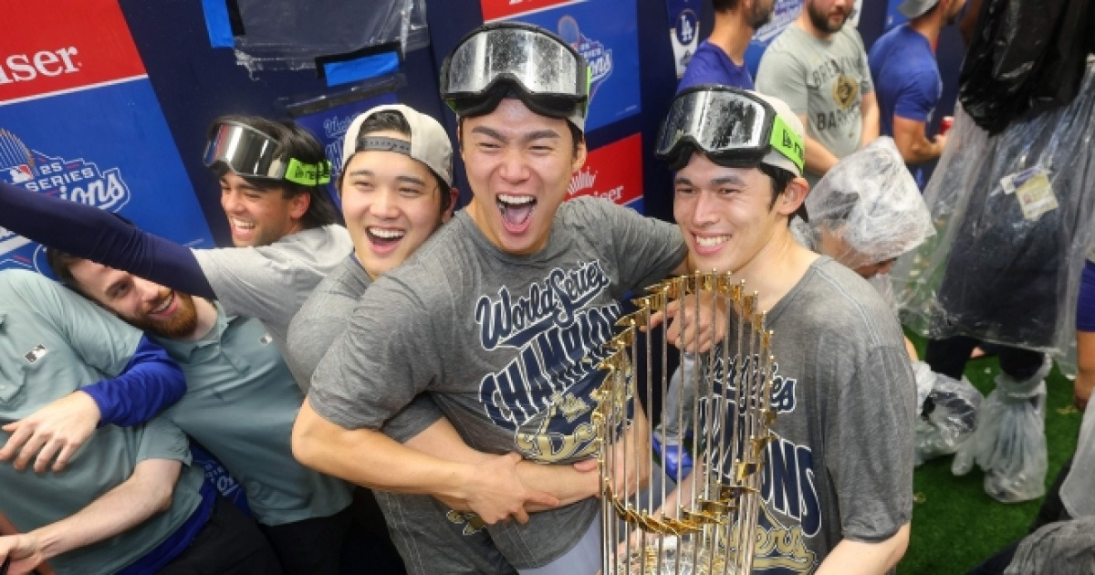 ‘연이틀 공 130개 투혼’ 야마모토 MVP, 김혜성 대수비…역사적 WS 7차전 끝은 다저스 창단 첫 2연패