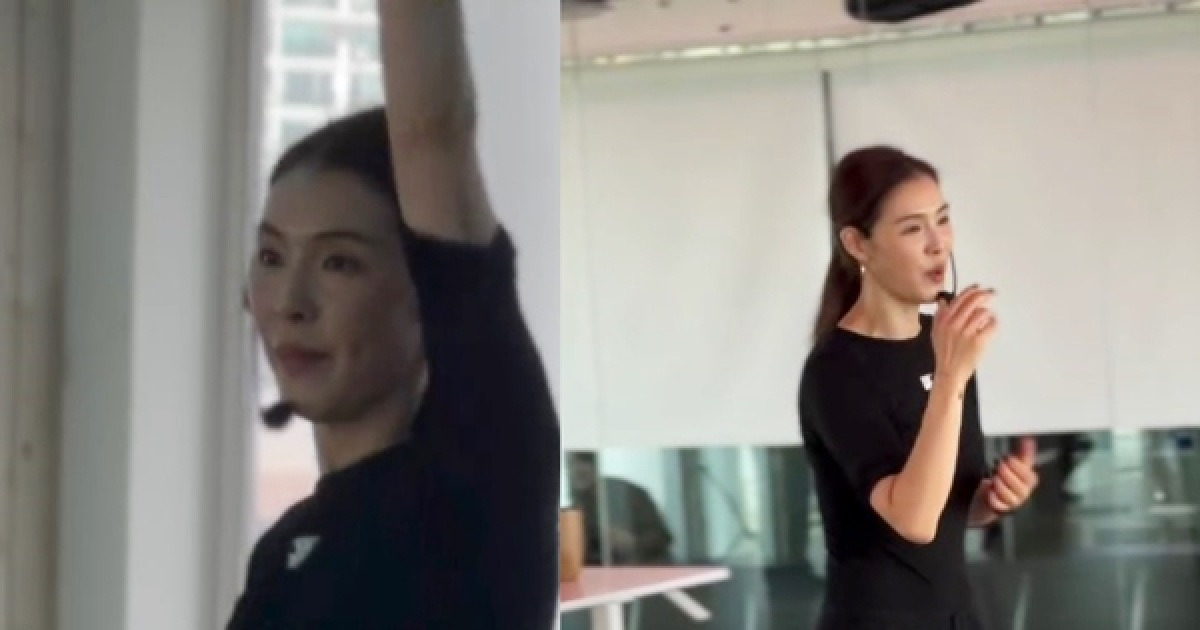 '생활고 고백' 가희, 댄스 아카데미 원장으로 2막