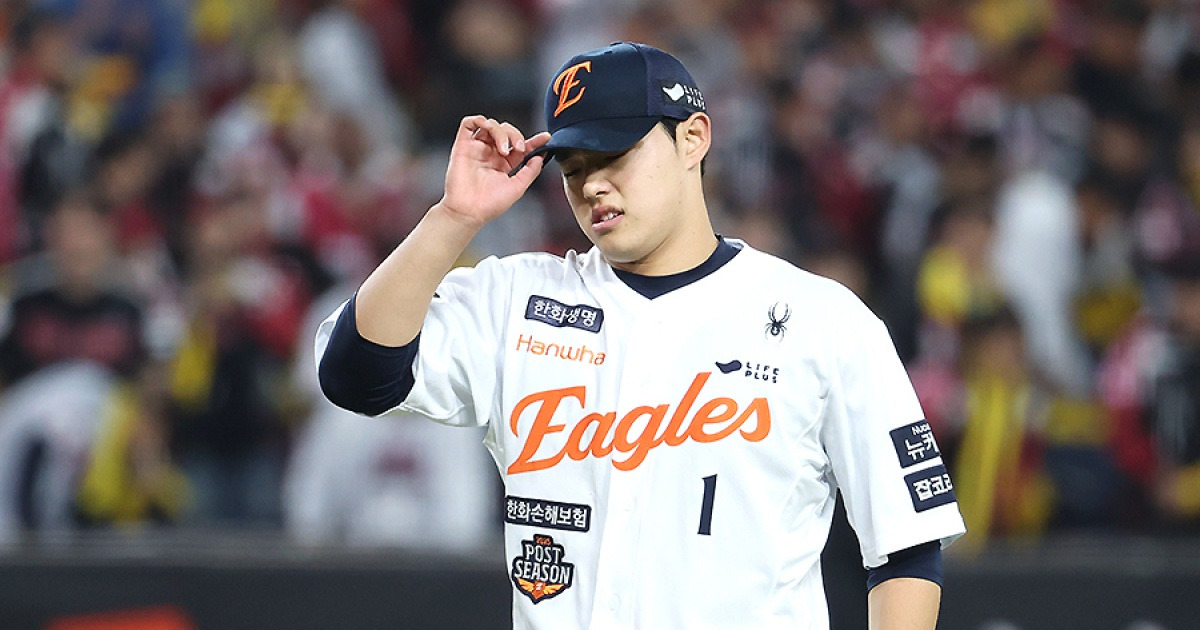 ‘보름 만에 11㎞ 폭락’ 한화 충격에 빠뜨린 이 선수… 이미 다 불태웠다, 대표팀 차출 괜찮을까