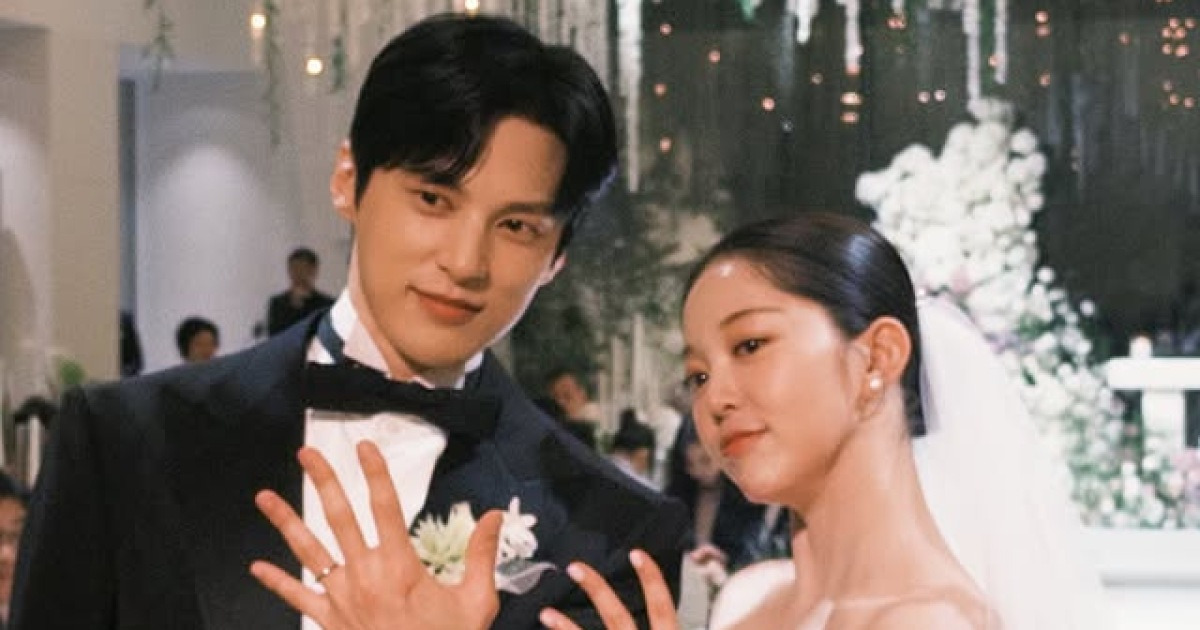 김가은♥윤선우, 10년 열애 끝 결혼 소감 "내 인생 가장 행복한 날"