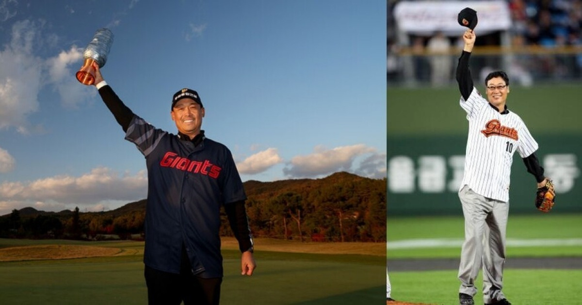 [김종석의 그라운드] 아버지 김용희 이름 새긴 롯데 유니폼 입고 첫 우승. 43세 김재호의 KPGA 최고령 첫 승.