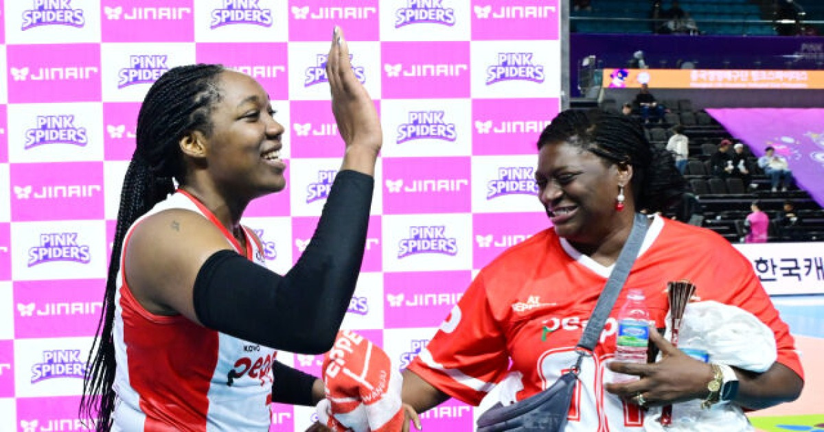 조이의 성공적인 V-리그 데뷔전, 딸을 응원한 어머니의 한 마디는? “자랑스럽다” [MD인천]