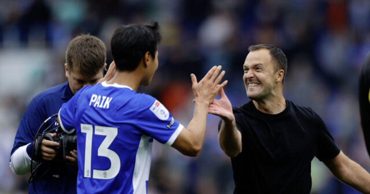 '백승호 명단 제외 시켜라' 현지 매체 억까→대승 이끈 맹활약에 태세전환…버밍엄시티 감독 "경기력 훌륭했다"