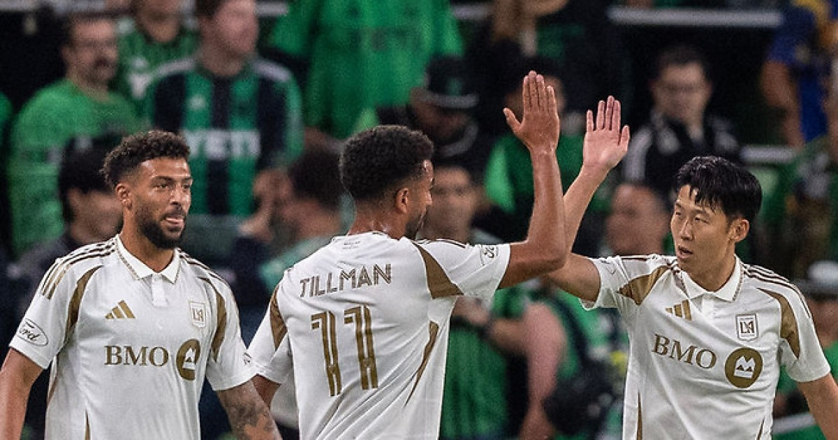 '손흥민 1골1도움' LAFC, 오스틴 꺾고 MLS PO 8강 진출