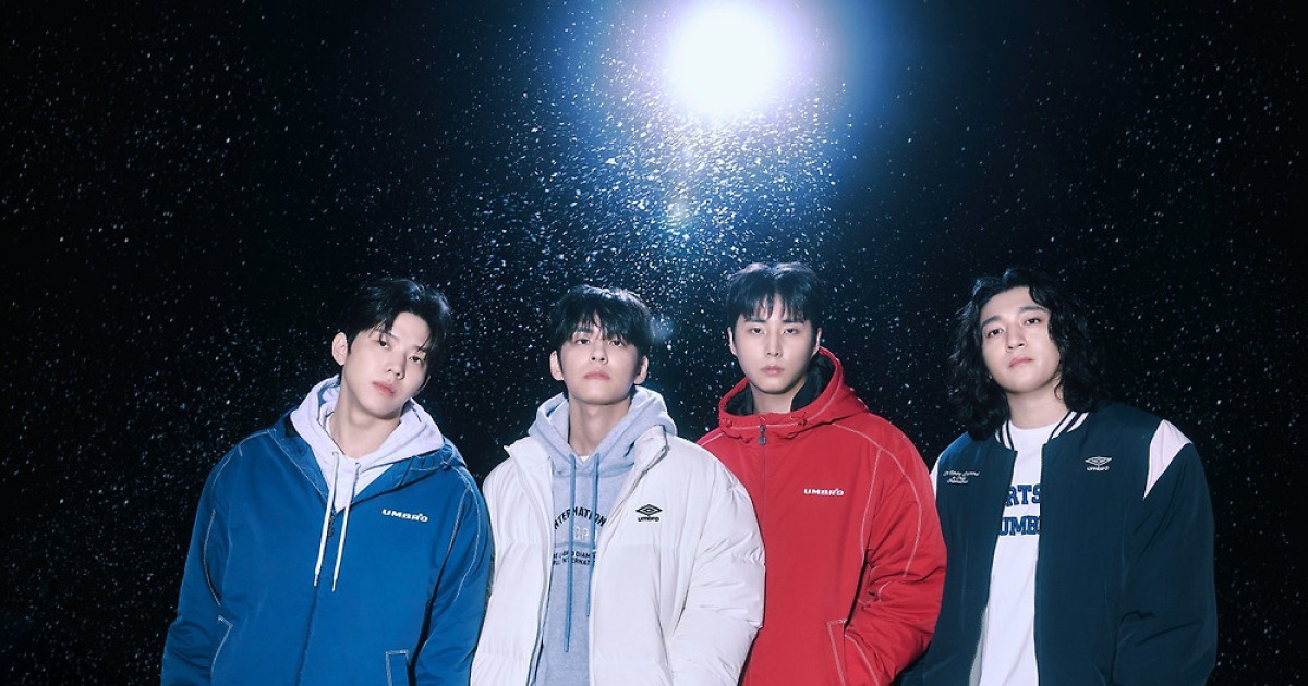 겨울의 데이식스, 별들 아닌 눈발 앞에서…훈훈한 비주얼 [화보]