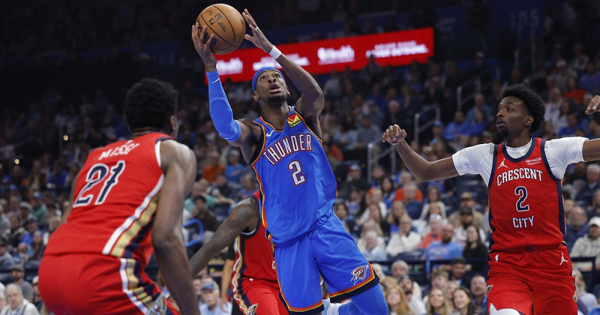 SGA 오클라호마시티 vs 뉴올리언스