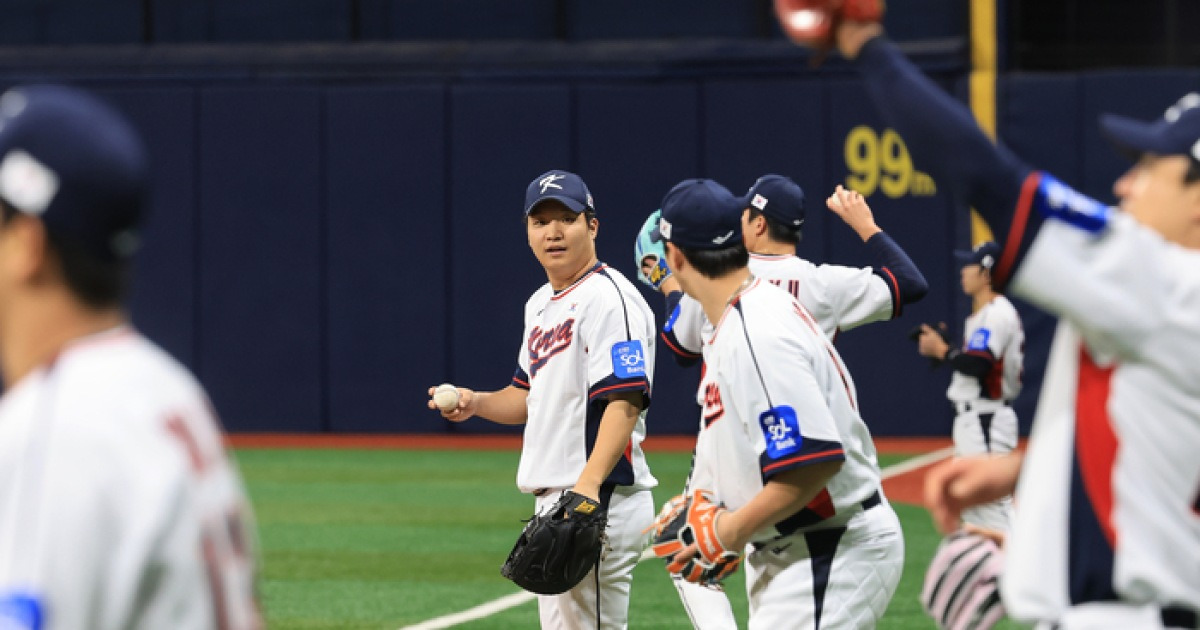 “얼마나 외로웠겠어” LG-한화 합류 ‘완전체 대표팀’, 고척 훈련 첫날 제대로 북적였다 [SS현장속으로]