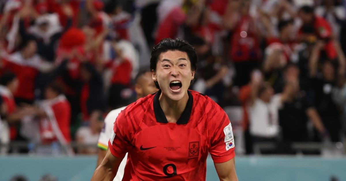 돌아온 '월드컵 스타' 조규성…홍명보호 '원톱 경쟁' 후끈