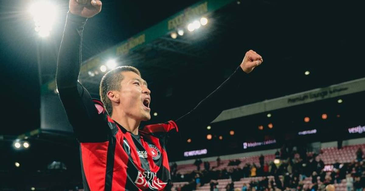 '축구대표팀 복귀' 조규성 교체출전…미트윌란은 1-1 무승부