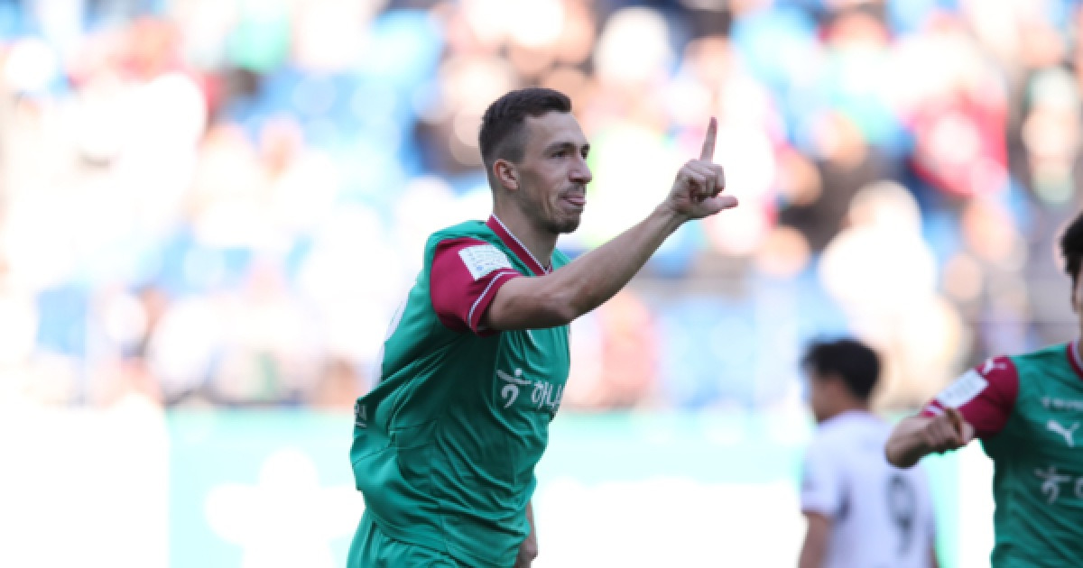 [오피셜] '1골 1도움' 대전 안톤, '하나은행 K리그1 2025' 35라운드 MVP...K리그2 MVP, 김포 루이스