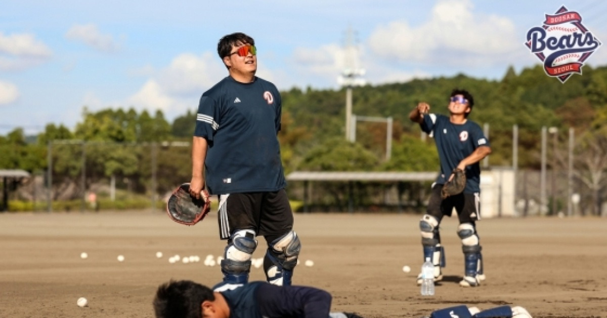 '두산이 심상치 않다' 벌써 '태풍의 핵'으로 떠오르나, 김원형 감독 "눈빛이 반짝반짝하다"