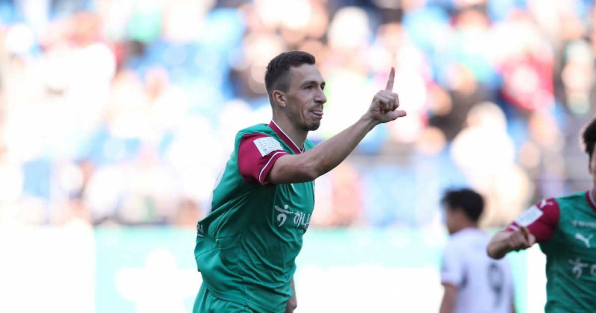 [오피셜] 대전 4연승 이끈 안톤, K리그1 35라운드 MVP... K리그2는 김포 루이스