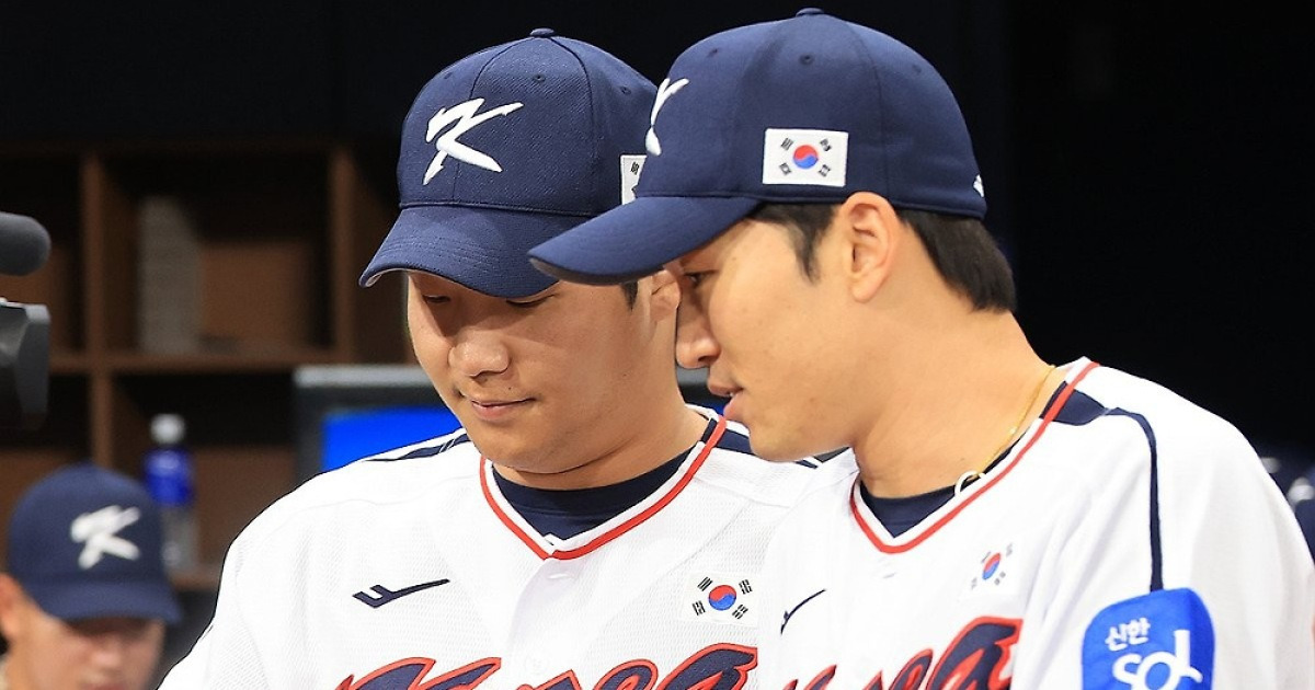 야구 대표팀 주장 LG 박해민 "김서현, 성장통만큼 더 성장할 것"