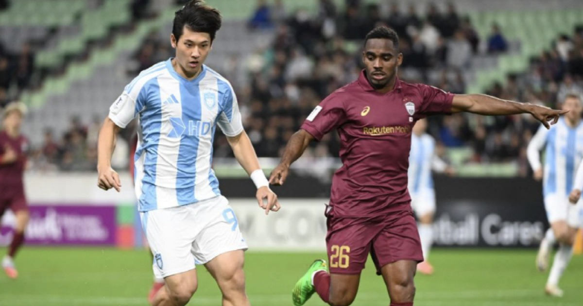 '아깝다 이동경!' 울산 HD, 日 원정서 비셀 고베에 0-1 석패 'ACLE 무패행진 마감'